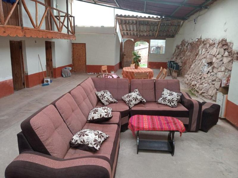 Posezení v ubytování Refugio tierra viva