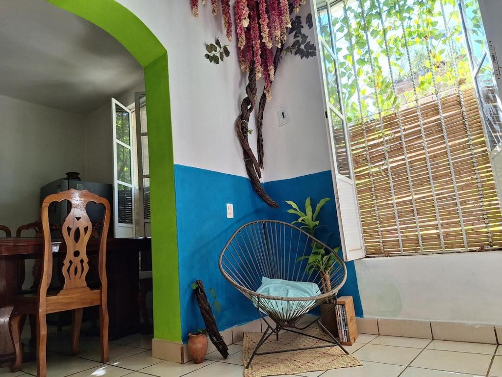 Χώρος καθιστικού στο La Madriguera