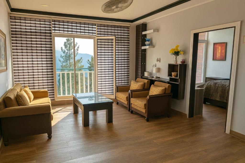 Et opholdsområde på Green Oasis