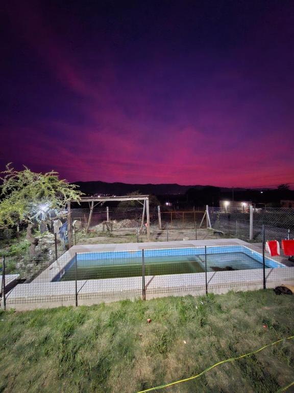 Swimmingpoolen hos eller tæt på Cabaña la Fride