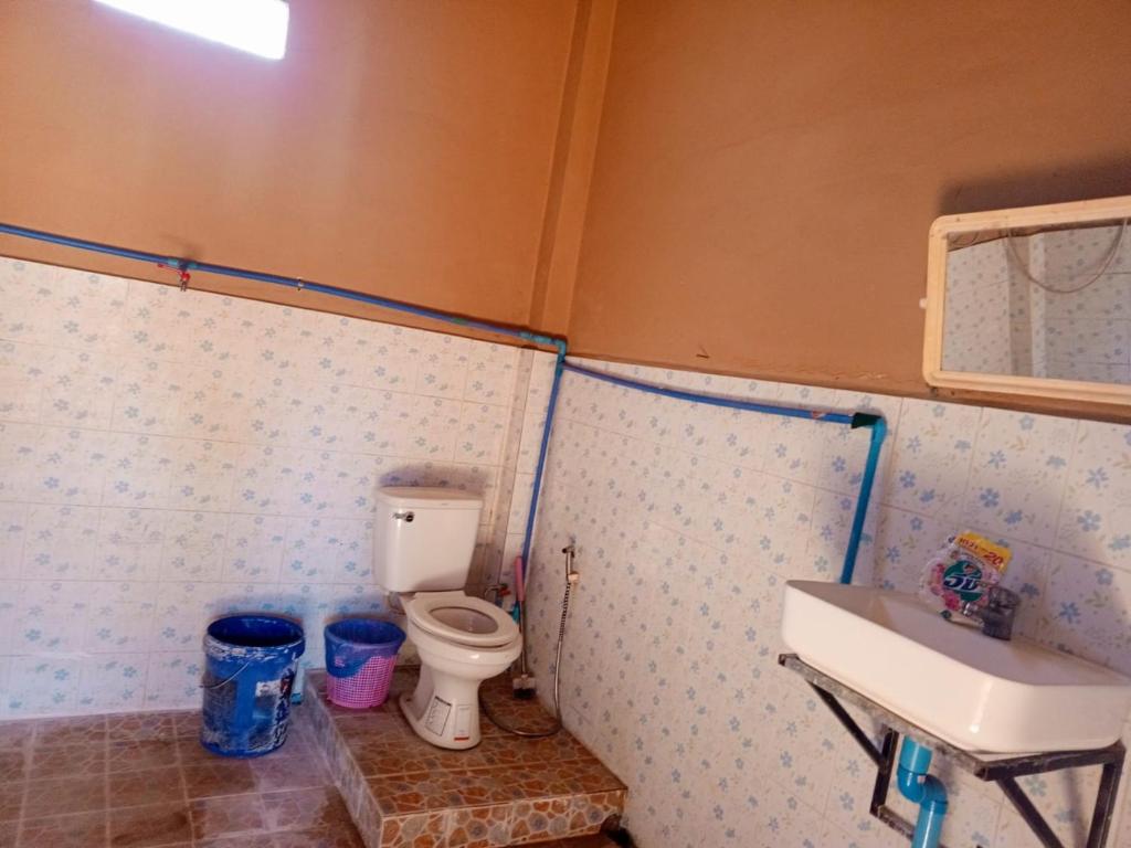 Koupelna v ubytování Nong Khiaw My drom