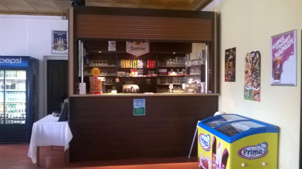 Lounge nebo bar v ubytování Rekreační komplex Losinka