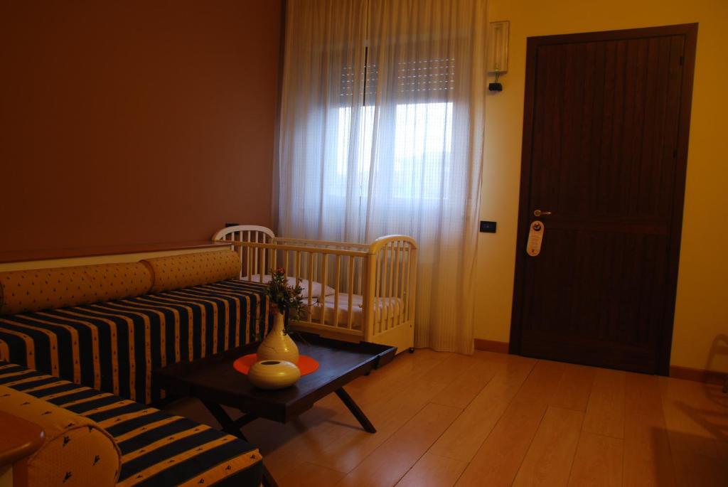 Posezení v ubytování Nuovo Hotel Vigevano