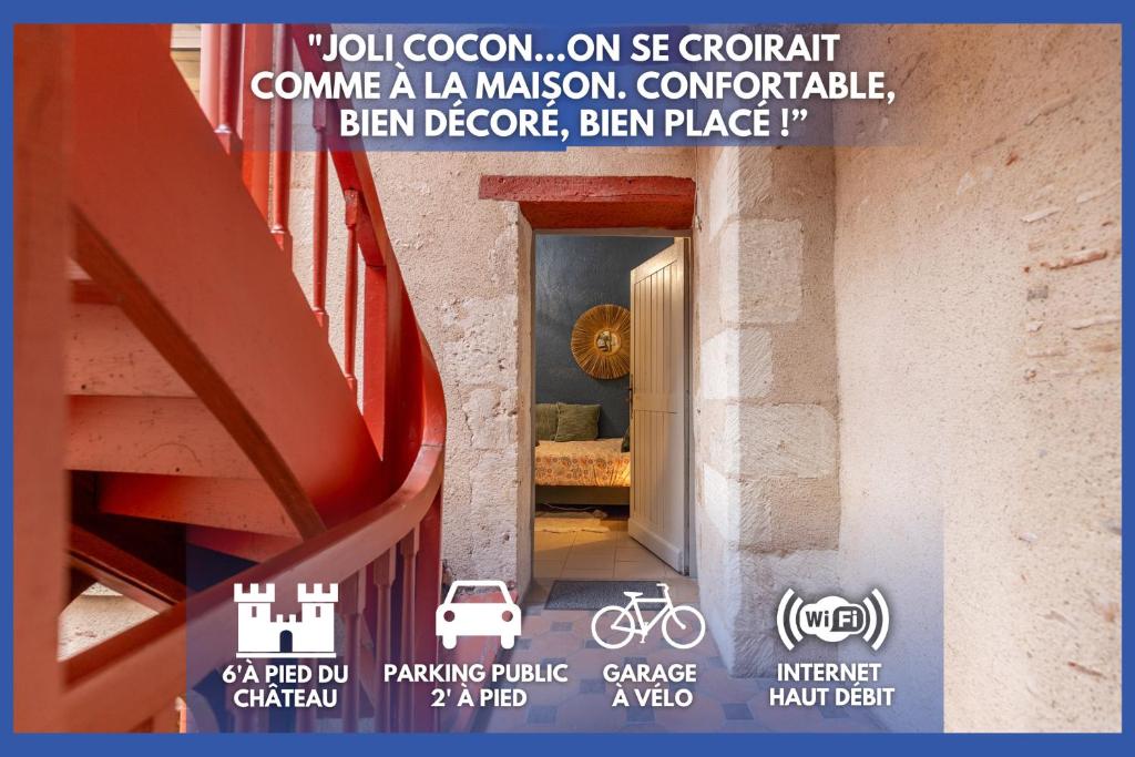 Fotografie z fotogalerie ubytování Charme & calme à 200m du Château v destinaci Blois