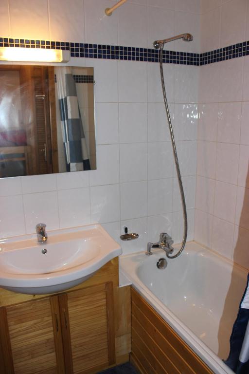 Koupelna v ubytování Dôme de Polset Appartements VTI