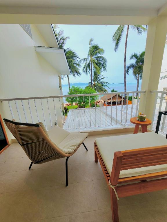 Baan Bophut Beach Hotel Samui - SHA Extra Plus - 两卧室公寓 - 带阳台和露台