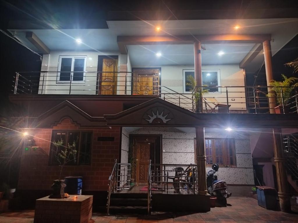 Το κτήριο όπου στεγάζεται  η παραθεριστική κατοικία