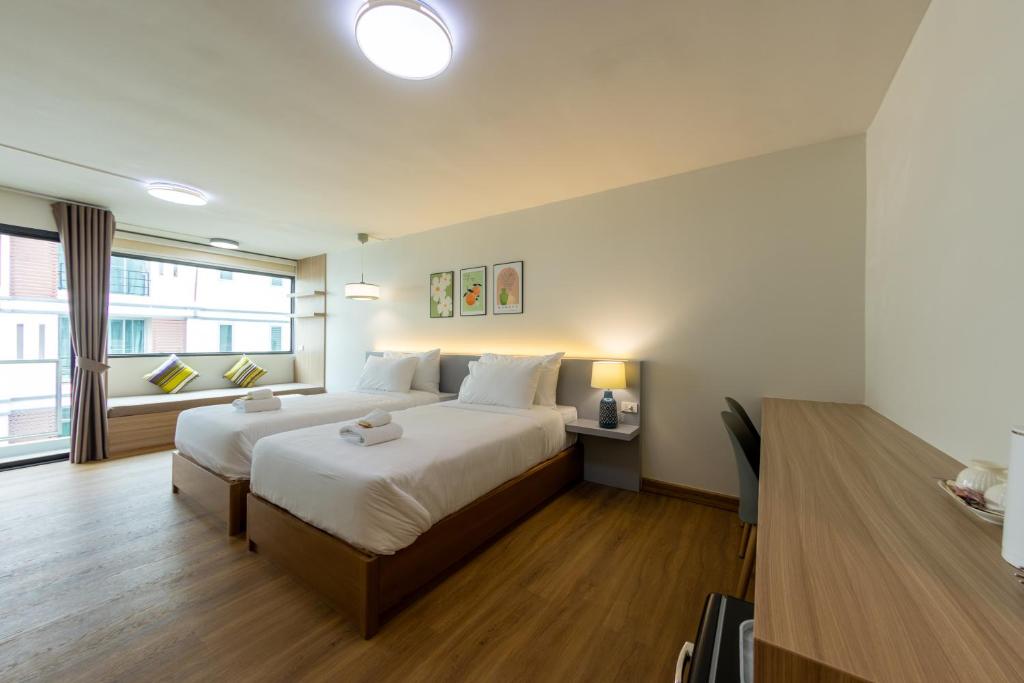 Chorbnorn Hotel - Deluxe-Zweibettzimmer