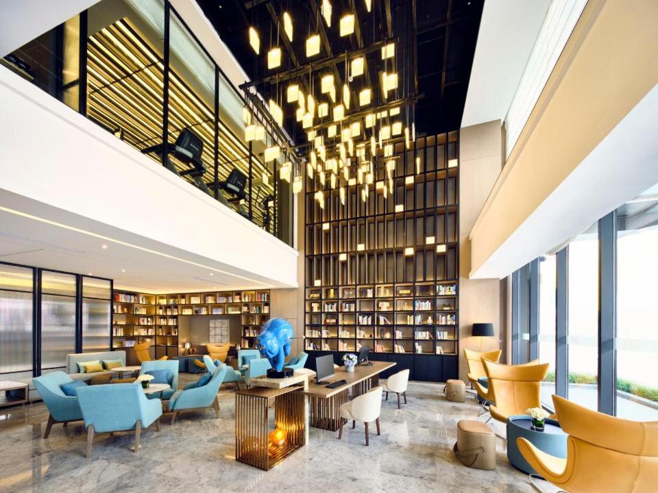 Χώρος καθιστικού στο Wanda Moments Heze