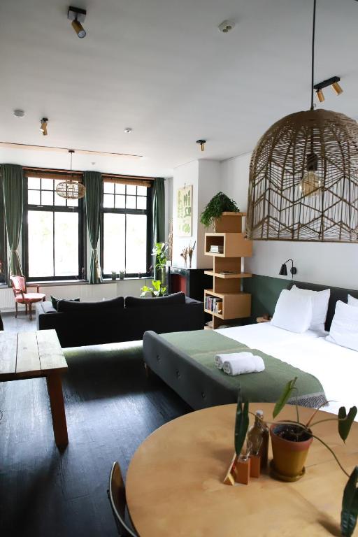 Χώρος καθιστικού στο Stadslogement Valentijn