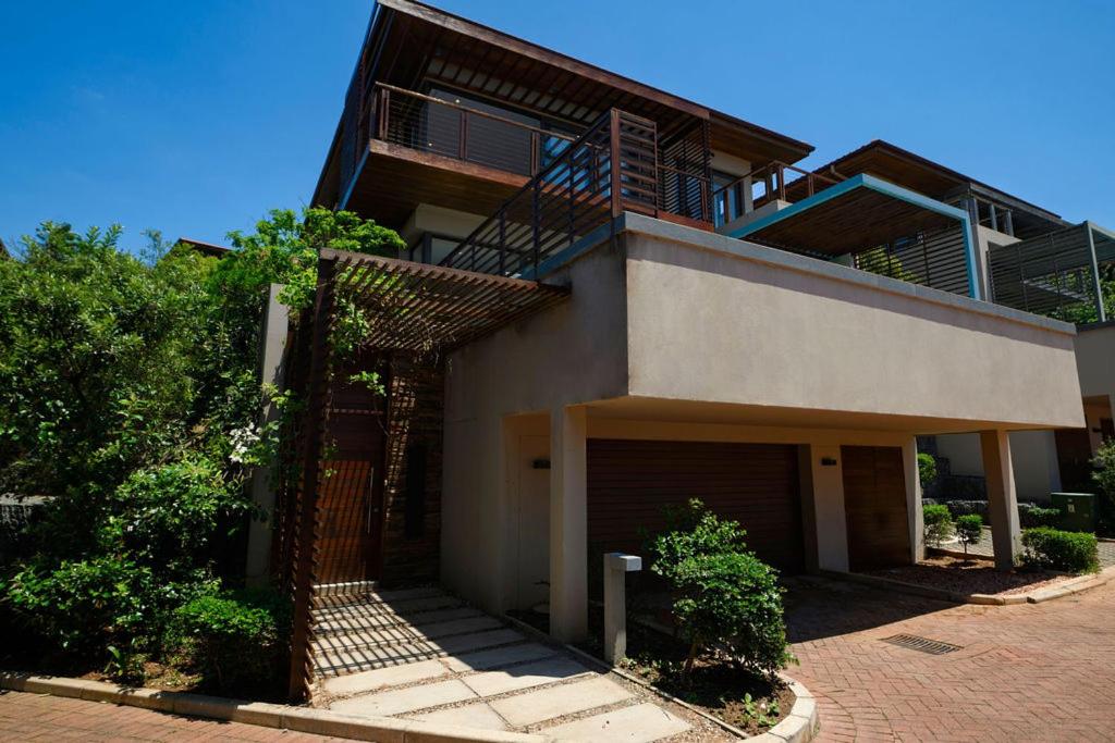 Bygningen som feriehuset ligger i