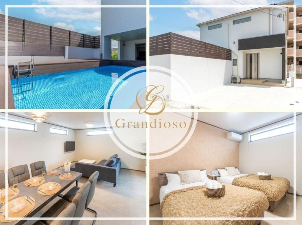 Swimmingpoolen hos eller tæt på Grandioso Okinawa Pool Villa 8 - Vacation STAY 52643v