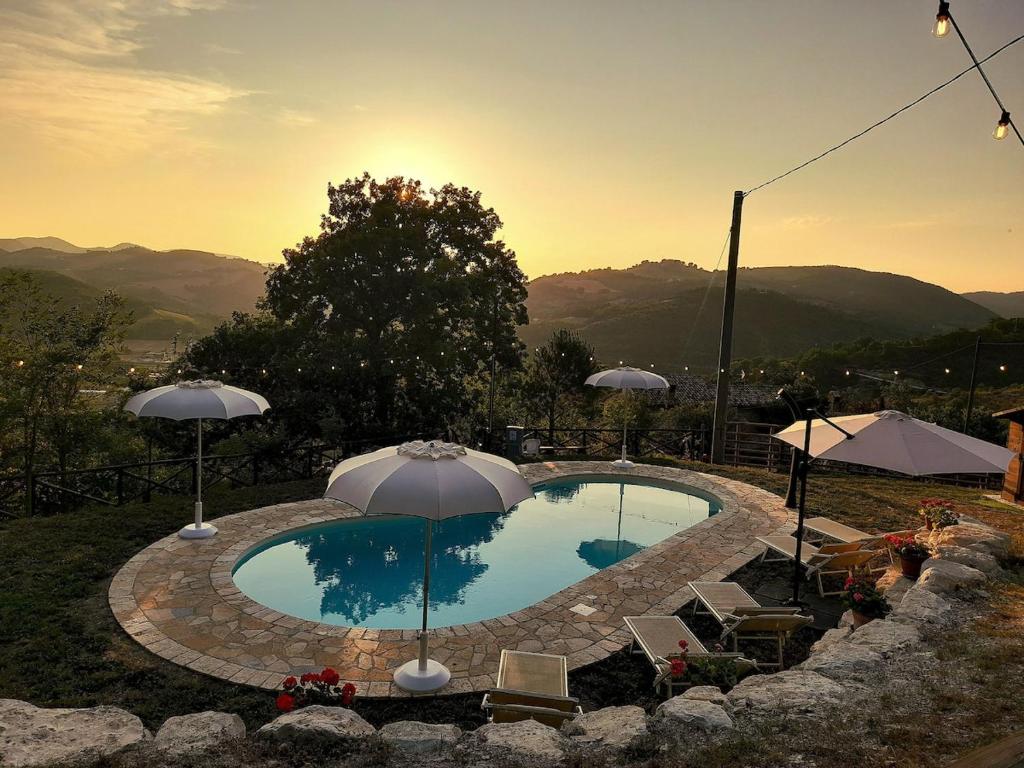 Γενική θέα στο βουνό ή θέα στο βουνό από  αυτή η παραθεριστική κατοικία