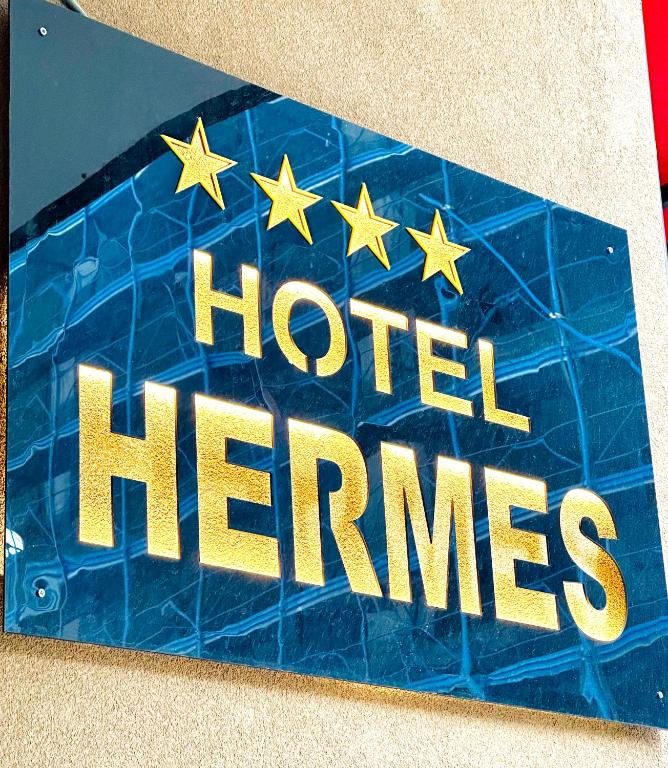 Πιστοποιητικό, βραβείο, πινακίδα ή έγγραφο που προβάλλεται στο Hotel Hermes T