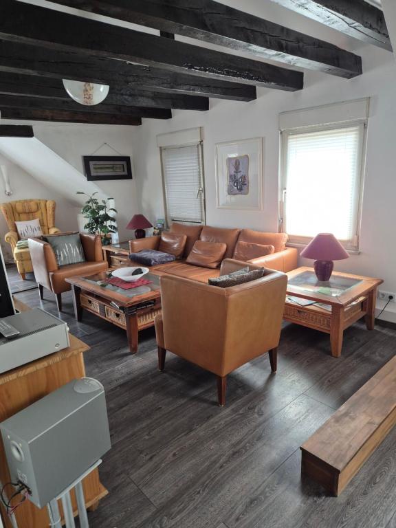 Posezení v ubytování Rebenhaus St Martin