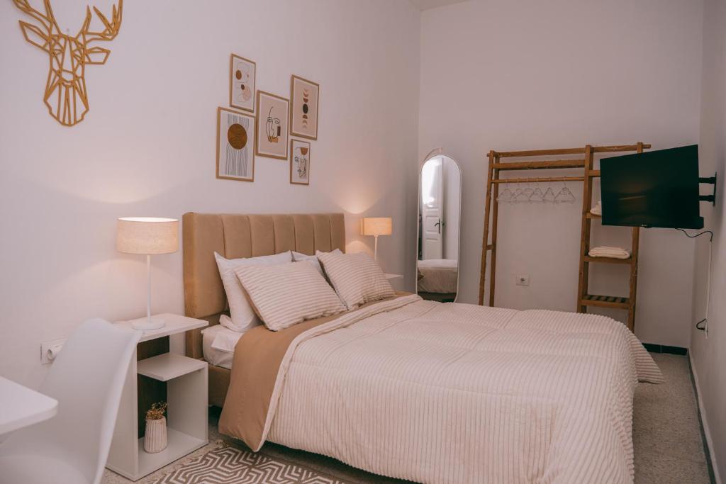 Voodi või voodid majutusasutuse Havre de Paix toas