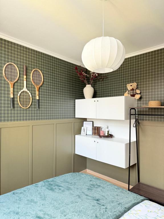 Postel nebo postele na pokoji v ubytování L'Echappée Belle au coeur d'Arras