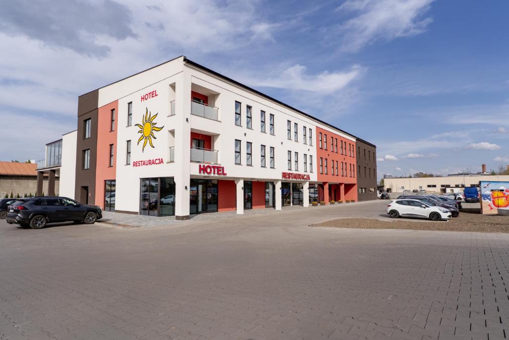 Bygningen som hotellet ligger i