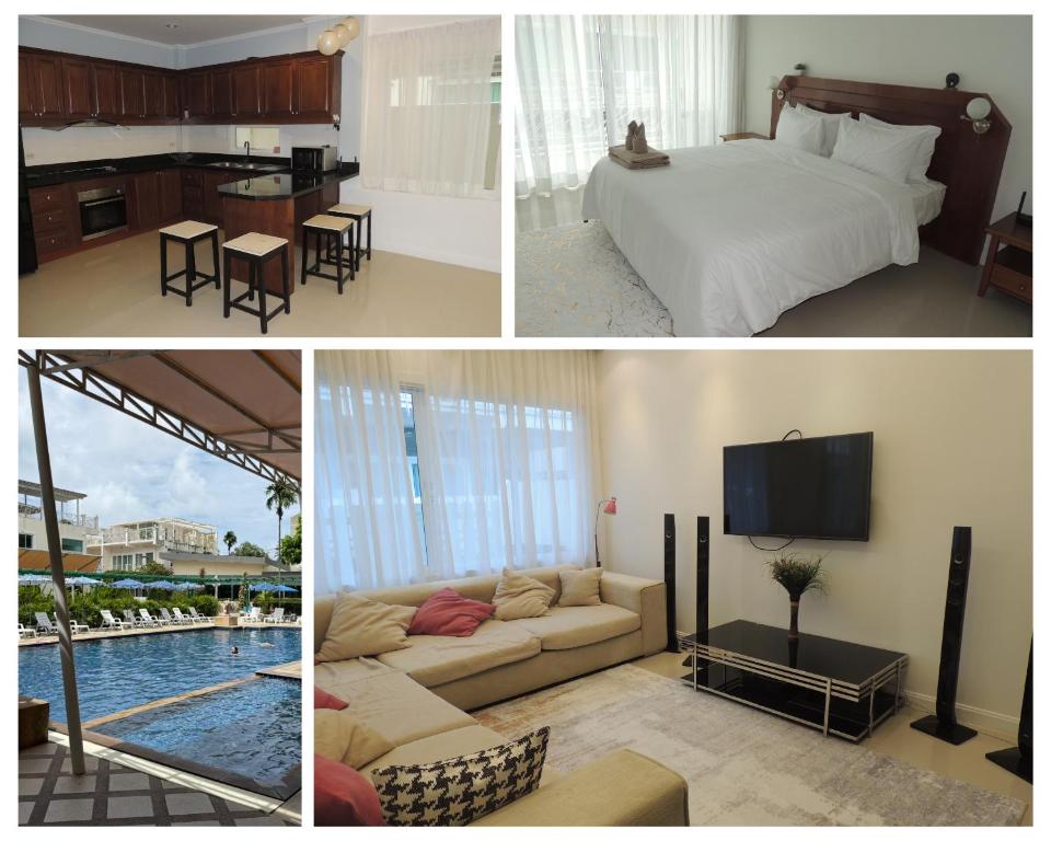 Posezení v ubytování The Trend Villa