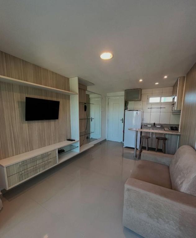 Køkken eller tekøkken på Ponta Negra Flat - Melon Flat