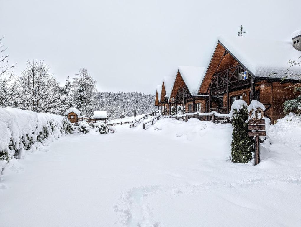 Bojkówka Domki Wypoczynkowe durante el invierno