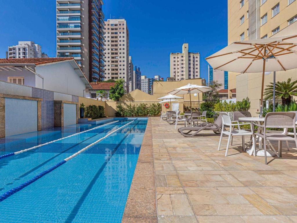 La alberca dentro o cerca de Mercure Sao Paulo Vila Olimpia