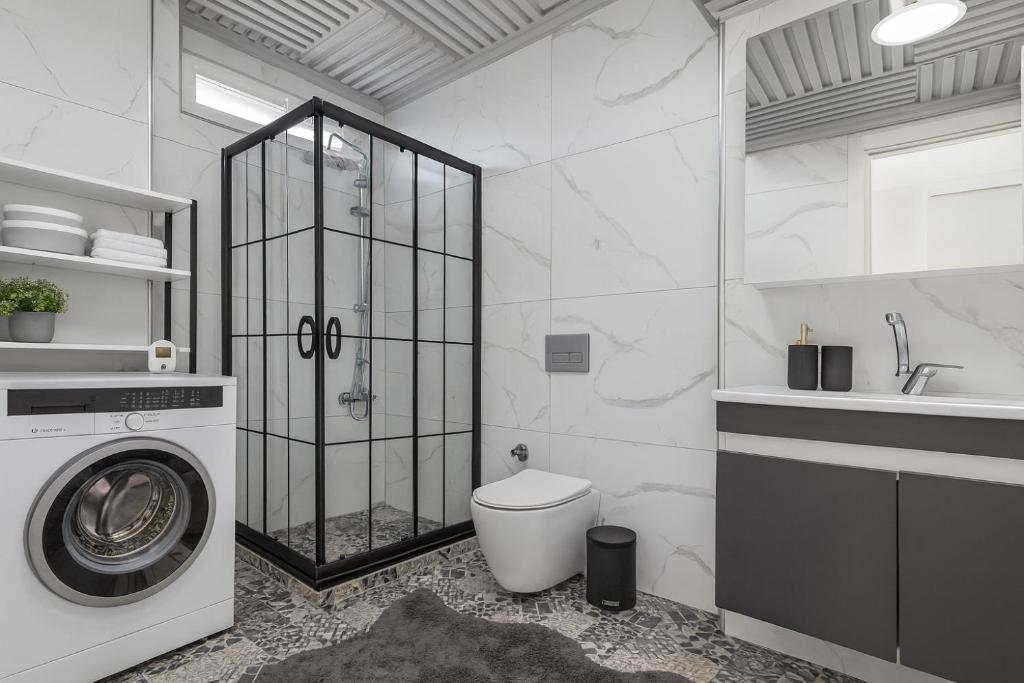 Casa Florya Suites - Appartement De Luxe 2 Chambres Avec Vue Sur Jardin