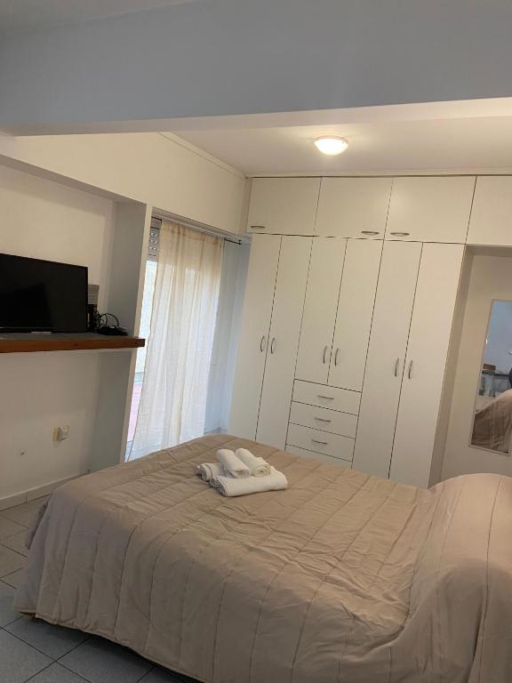 Ένα ή περισσότερα κρεβάτια σε δωμάτιο στο Monoambiente Supercéntrico! San Martín 436