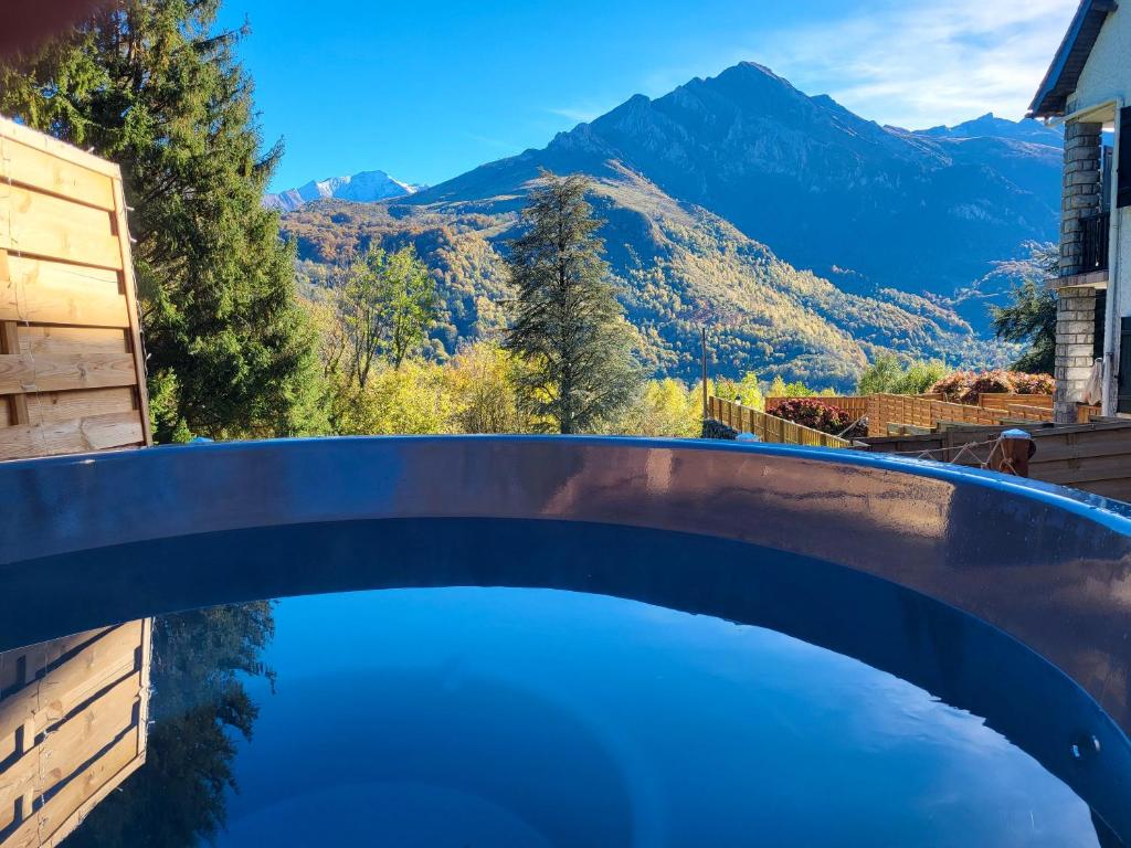 Γενική θέα στο βουνό ή θέα στο βουνό από  αυτή η παραθεριστική κατοικία