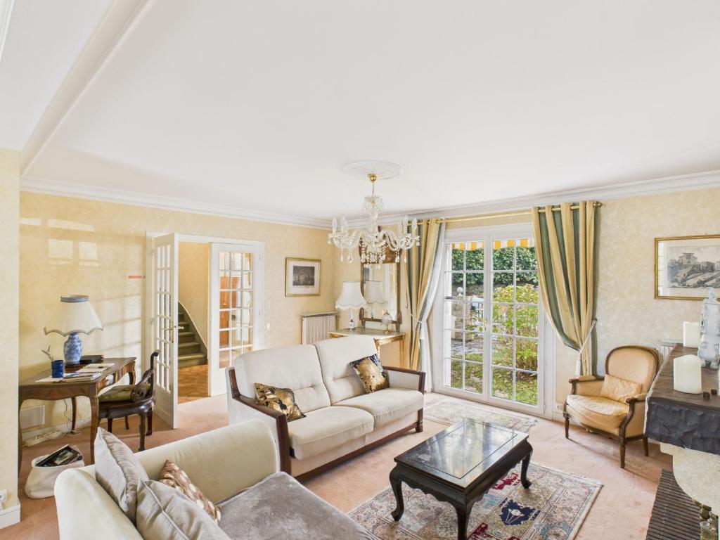 Posezení v ubytování Maison pour 8 à Arradon, Golfe du Morbihan