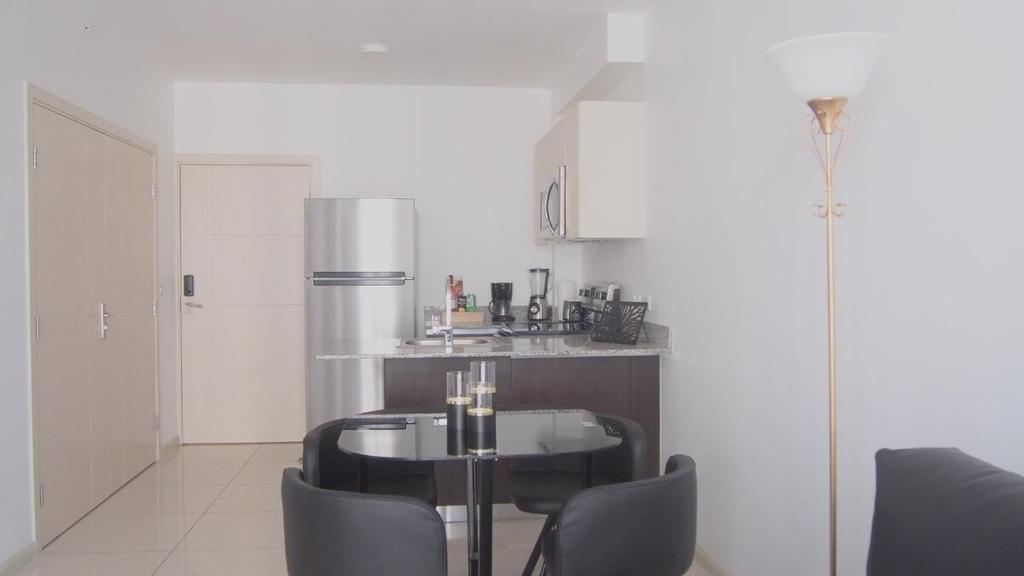 Kuchyň nebo kuchyňský kout v ubytování Bambú Luxury Stay-10 min from Airport