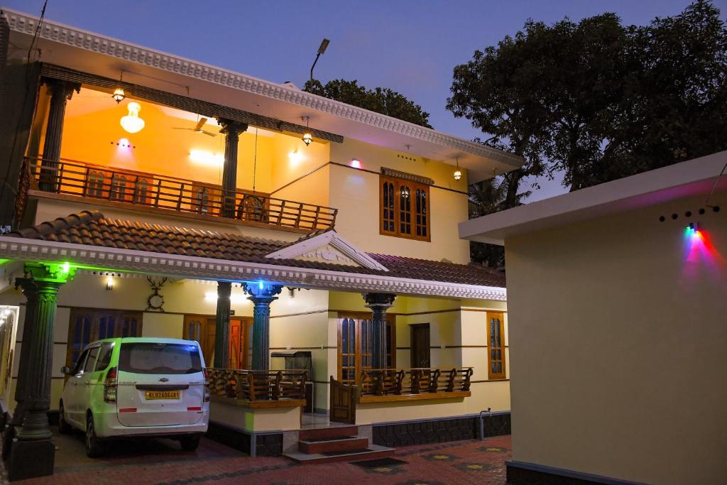 Το κτήριο όπου στεγάζεται  το διαμέρισμα