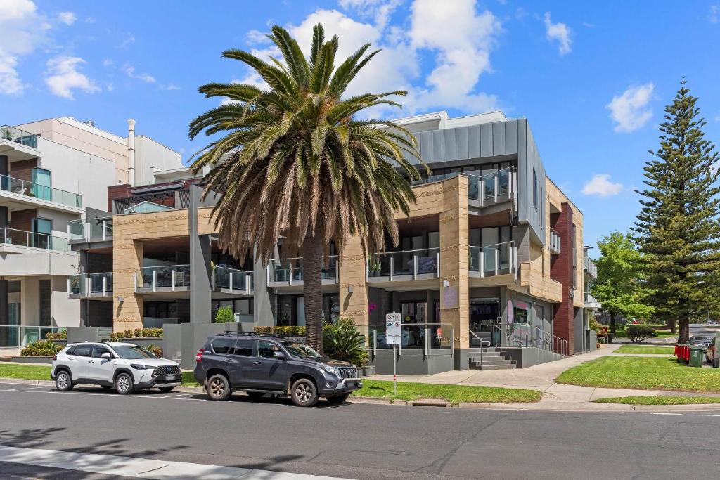 Bygningen som lejligheden ligger i