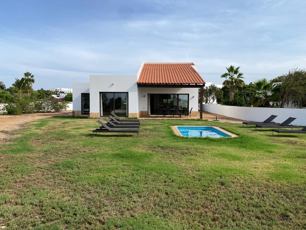 En have udenfor Casa de Cabo Verde