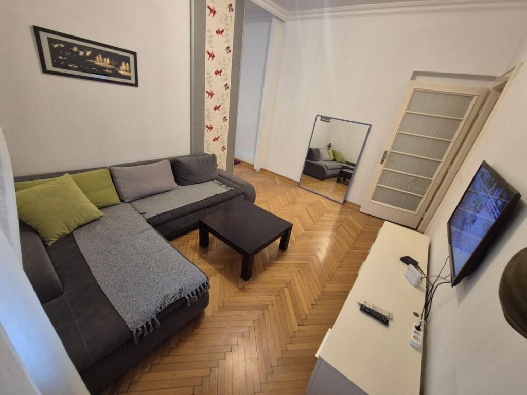 Televisyen dan/atau pusat hiburan di Dositej 5 Apartment