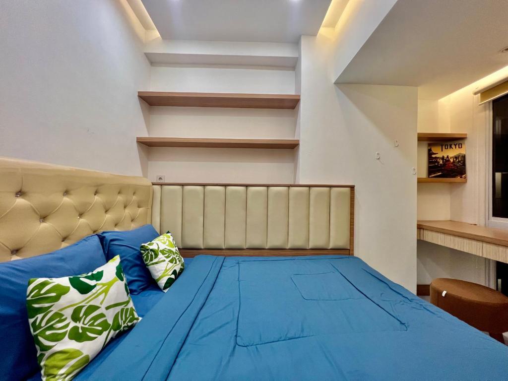 Ένα ή περισσότερα κρεβάτια σε δωμάτιο στο Engel House at Tokyo Riverside Apartment