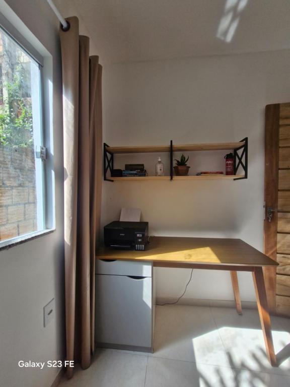 Кухня или мини-кухня в Casa Completa Sossego Wifi Pet Criança
