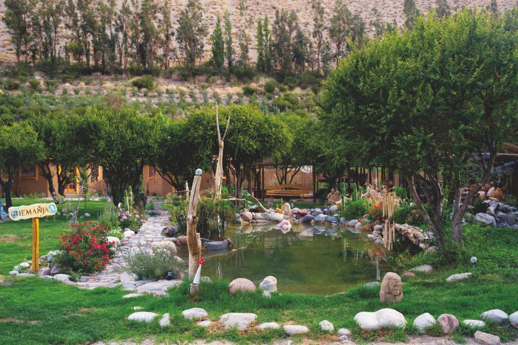 Zahrada ubytování Andesenios Los Esenios de los Andes