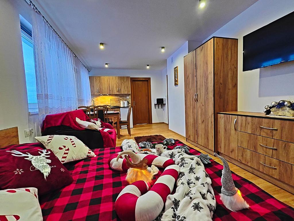 Una cocina o cocineta en Apartamenty u Beci I Cyryla