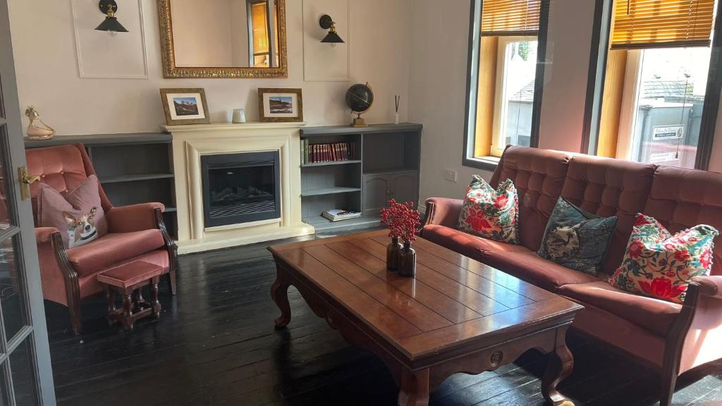 Χώρος καθιστικού στο Close to beaches and golf courses