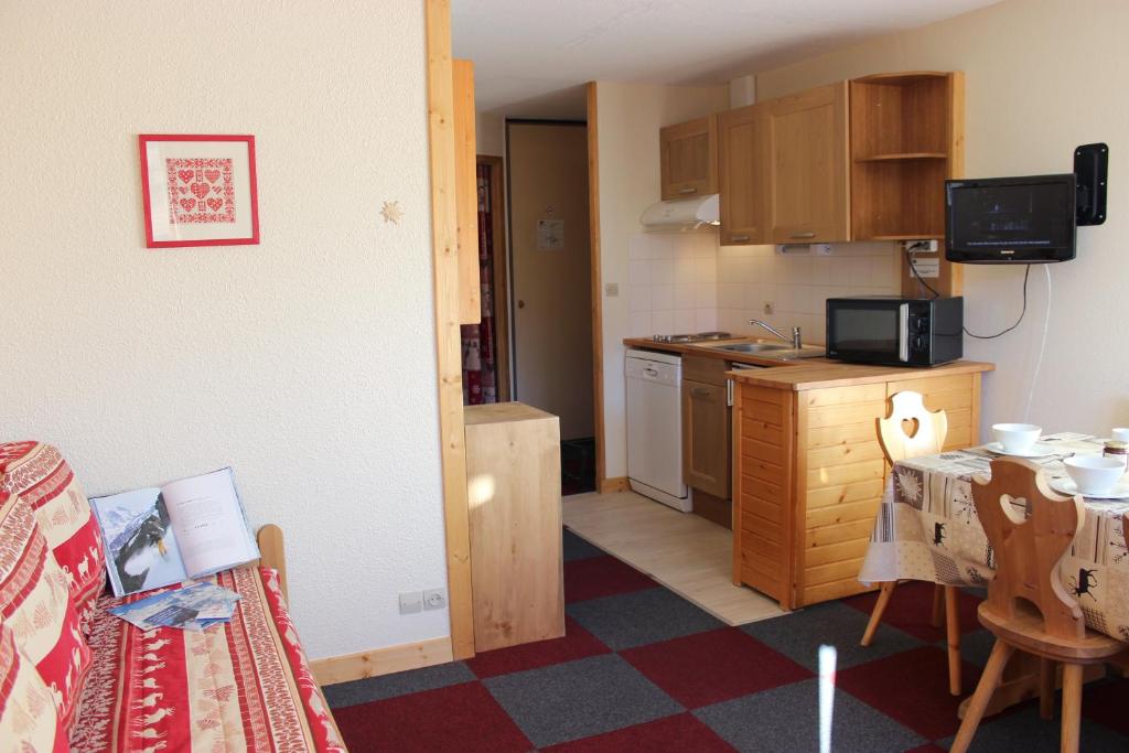 Kuchyň nebo kuchyňský kout v ubytování Joker Appartements VTI