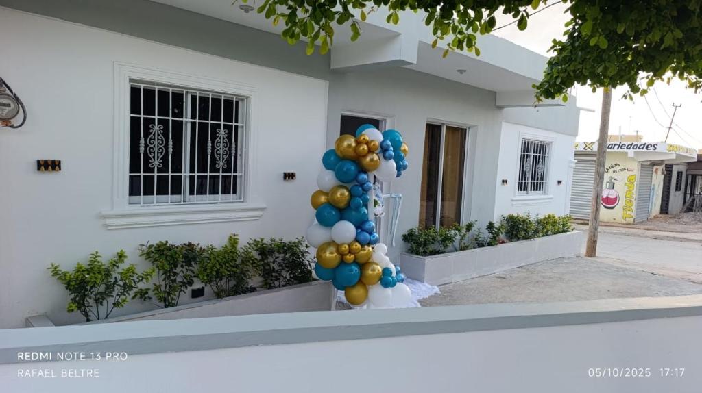 Budova, kde se apartmán nachází