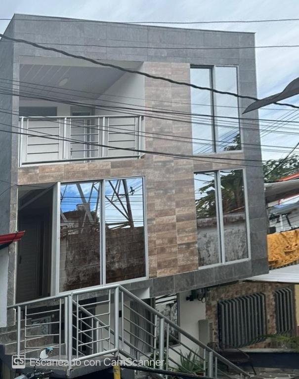 a rendering of a house with a balcony at La Casa de Oliva in Norcasia