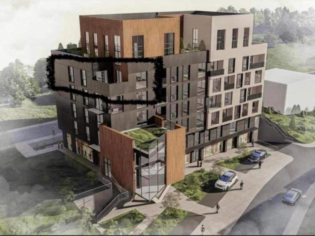 Budova, kde se apartmán nachází