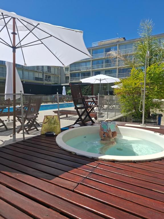 Πισίνα στο ή κοντά στο Studio ideal 3 huéspedes a un paso de palmas