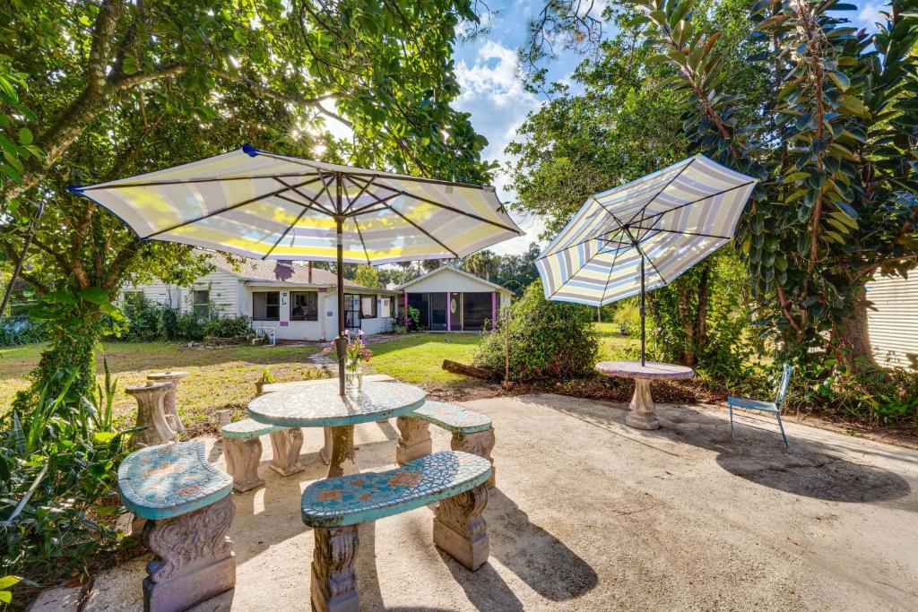 O grădină în afara 1 Mi to Historic Dtwn Sanford! Pet-Friendly Unit