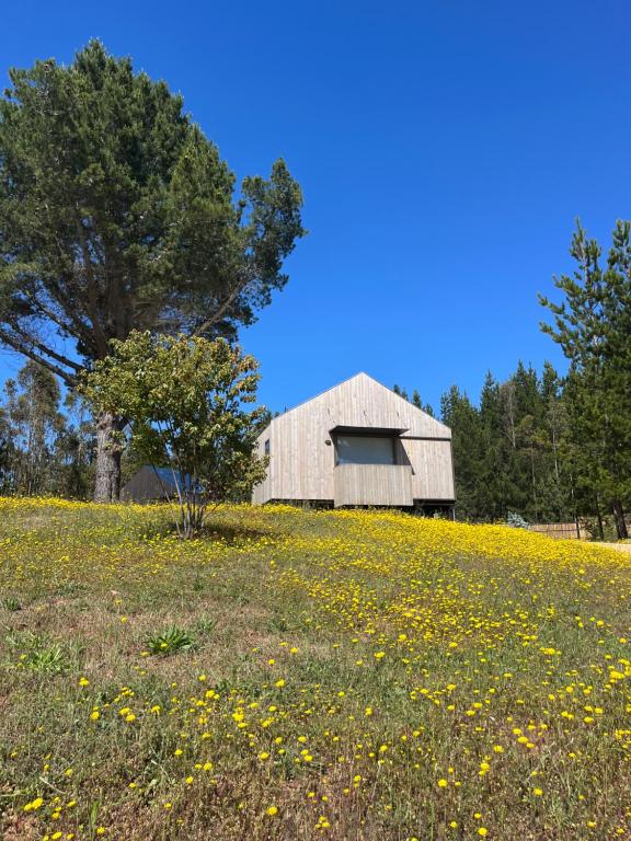 Budova, kde se prázdninový dům nachází