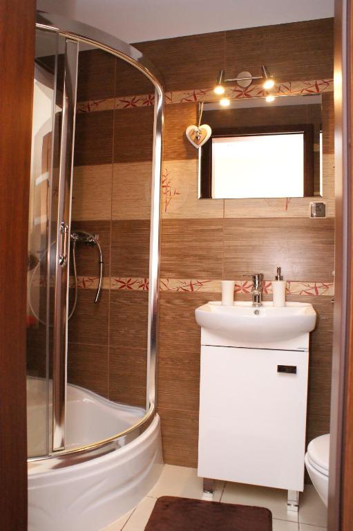 Kúpeľňa v ubytovaní Mini Apartamenty Dominika