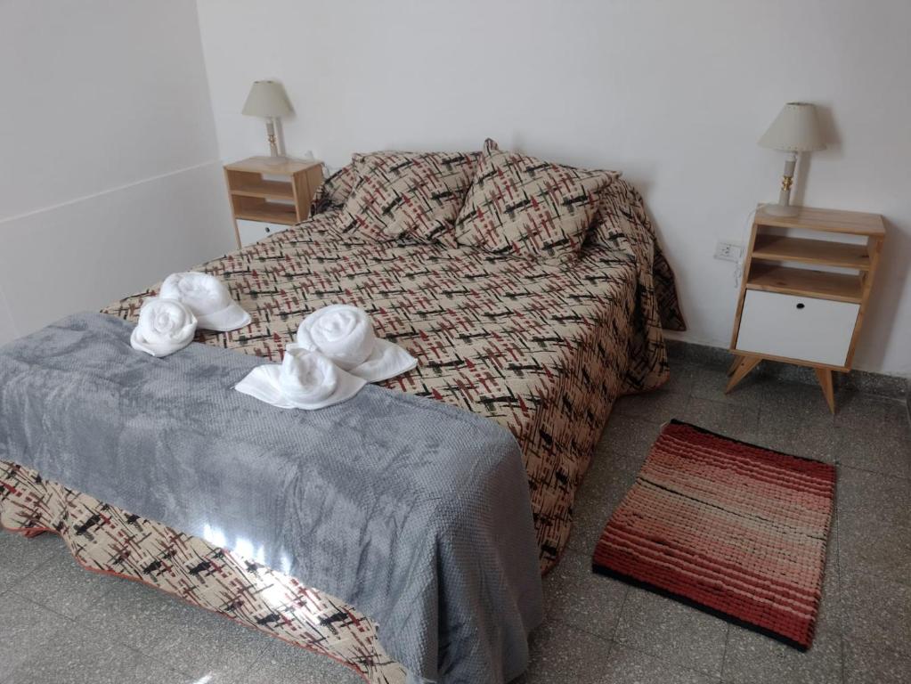 Postel nebo postele na pokoji v ubytování Casa Tina