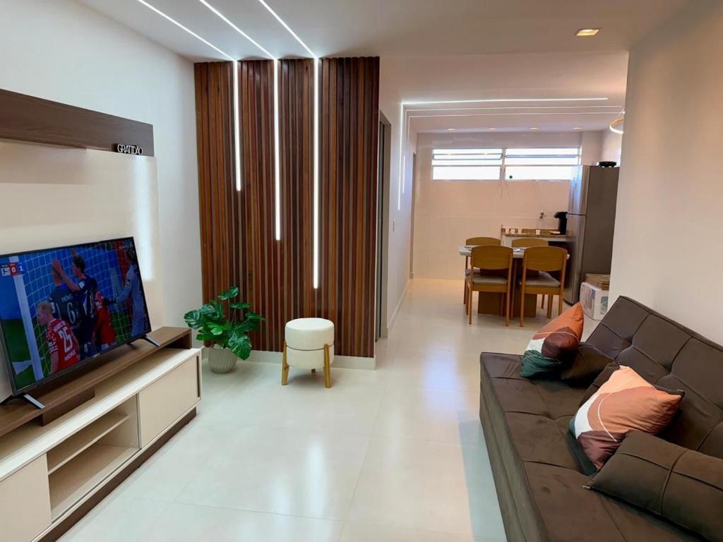 TV a/nebo společenská místnost v ubytování Iguaba Grande - Frente Lagoa - Centro